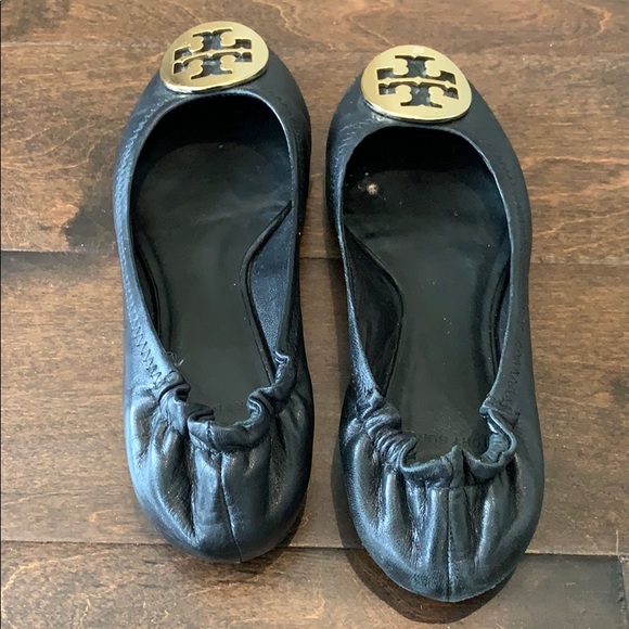 Tory Burch Reva Ballet Flats-Black - Picture 5 of 5